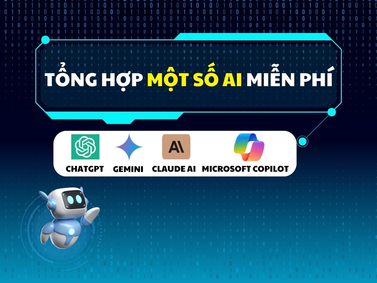 Một số công cụ AI miễn phí