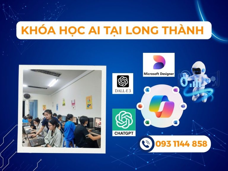 Khóa học AI tại Long Thành