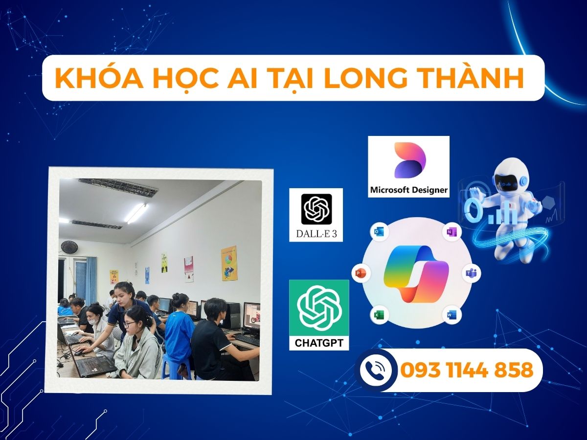 Khóa học AI tại Long Thành