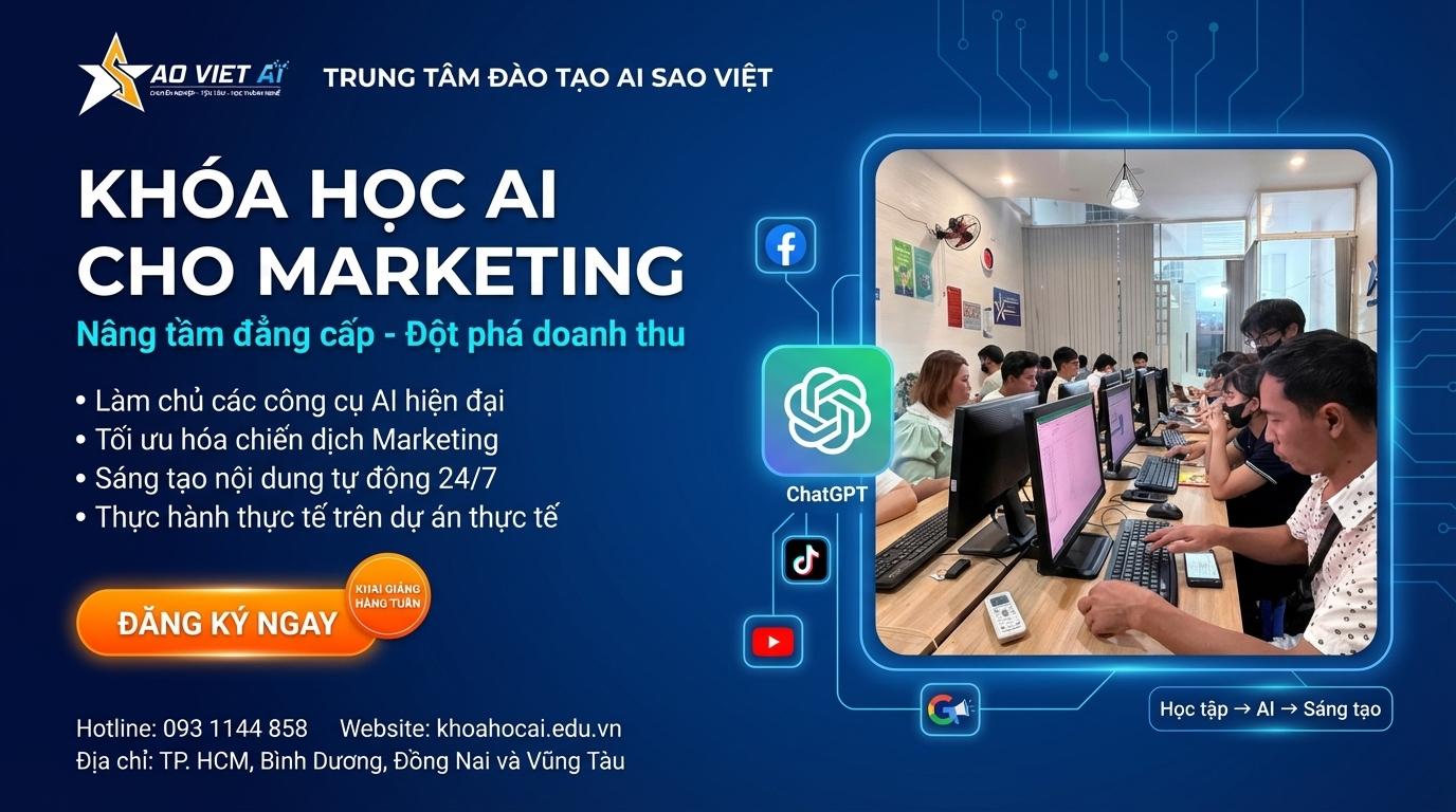 Khóa Học AI Cho Marketing