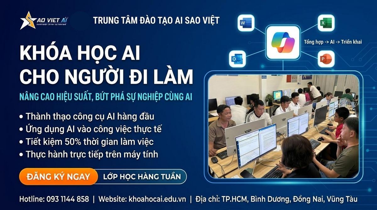 Giới Thiệu Về khóa Học AI Dành Cho Người Đi Làm