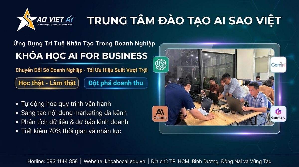 Khóa học AI for Business
