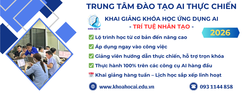 Trung Tâm Đào Tạo AI Sao Việt 2026